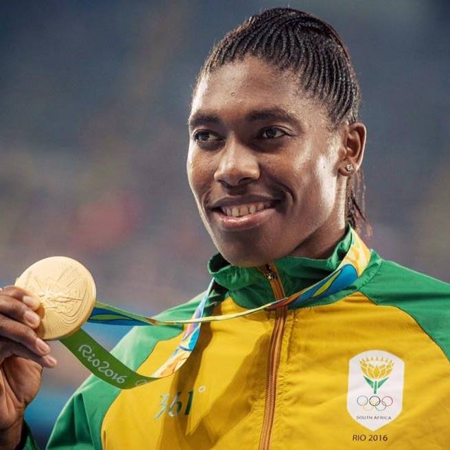 Caster Semnya sacrée championne du monde en 2016