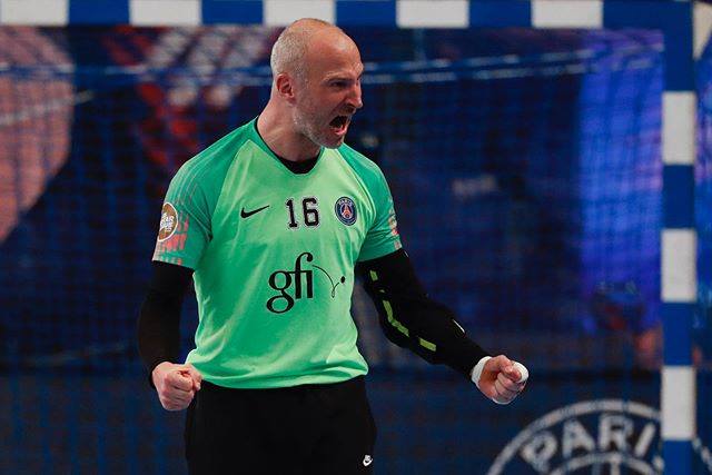 Thierry Omeyer lors d'un match en mars 2019