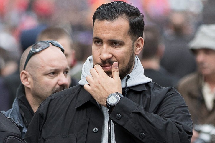 Alexandre Benalla en 2018