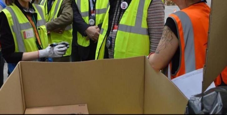 Des employés d'Amazon