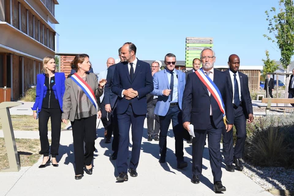 Visite du premier ministre Edouard Philippe à Biovallée - Association en juin 2018