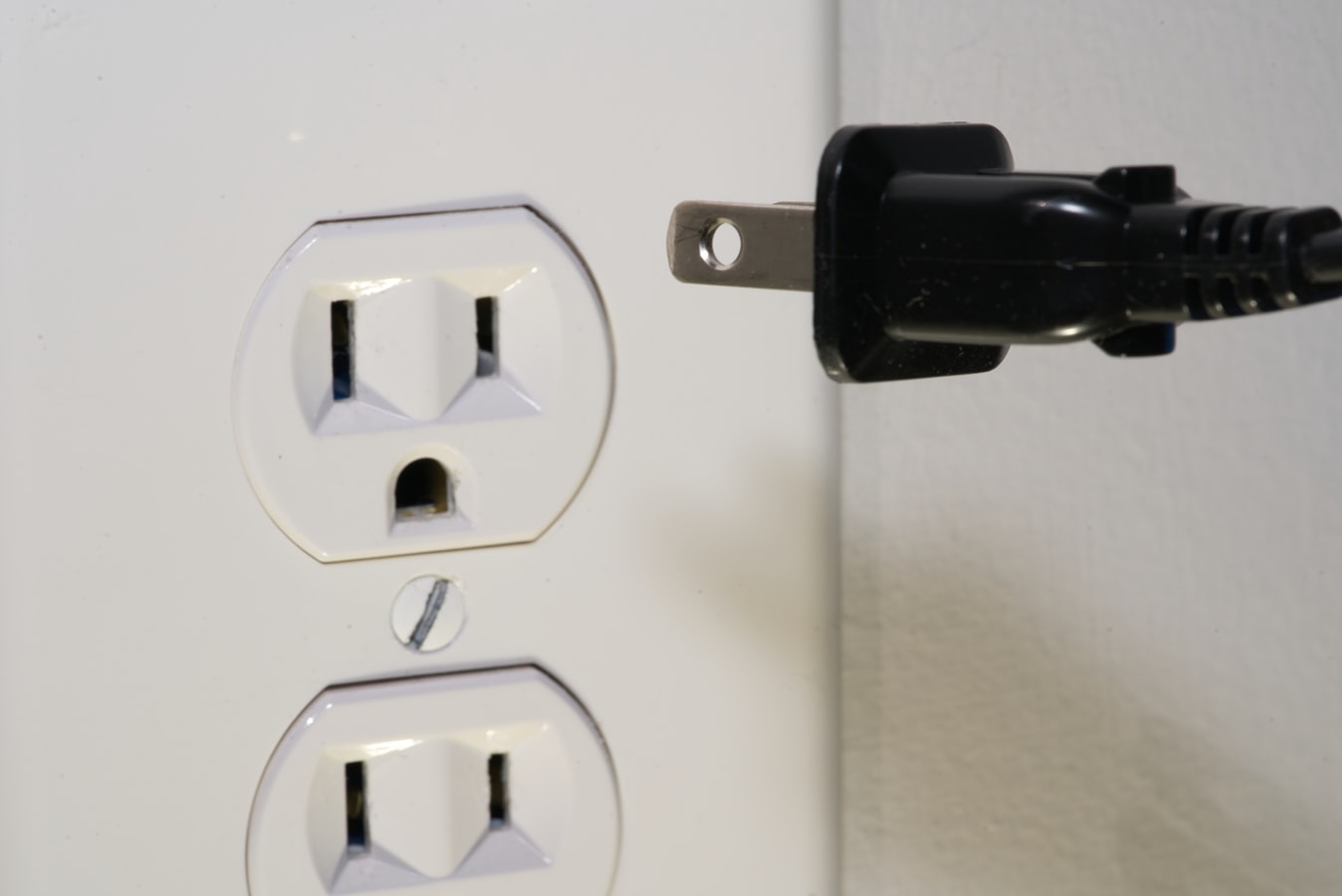 Une prise électrique